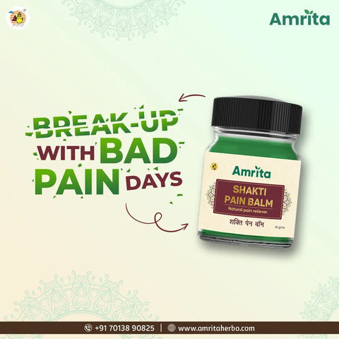 Amrita Shakti Pain Balm (Pack of 3)